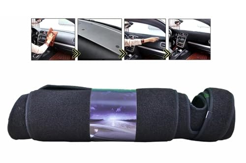 Alfombrilla salpicadero Toyota Prado 2003-2009 funda parasol negra 6