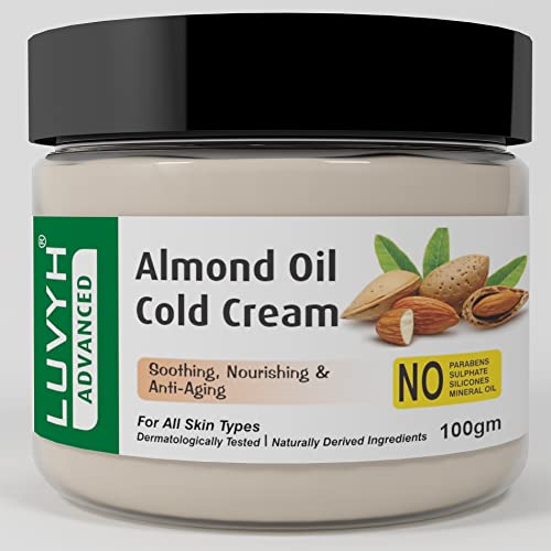 Image of Luvyh Almond Oil Cold Cream & Winter Cream (100g)