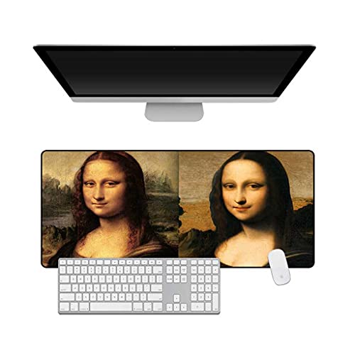 Tapis de souris gaming antidérapant XXL au design de personnages en impression 3D