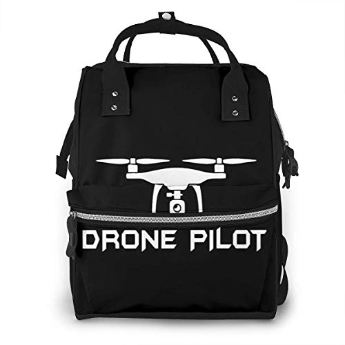 Drohne Pilot Wickeltasche, modisch, wasserdicht, Multifunktions-Reiserucksack, große Windeltaschen, Mumien-Rucksack für Babypflege