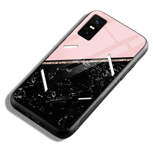 Image of COLORflow Back Cover Compatible with Infinix GT 30 Pro 5G | Black Marble Pink | Shockproof TPU Bumper Cover with Camera Protection Back Cover Compatible with Infinix GT 30 Pro 5G