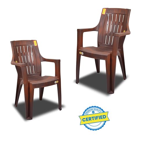Image of High Back Ortho Chair Premium High Back Heavy Duty Chair (Weight Bearing 150 kg) (Pack of 2)