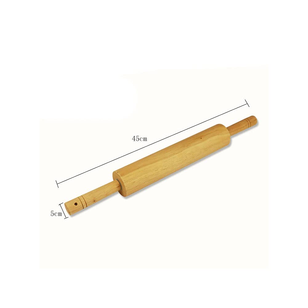 Rodillo de Madera para Hornear Pizza Masa Pastel Corteza Galleta Cocina panaderos utensilio de Cocina Herramientas para Hornear Regalo Enrollable