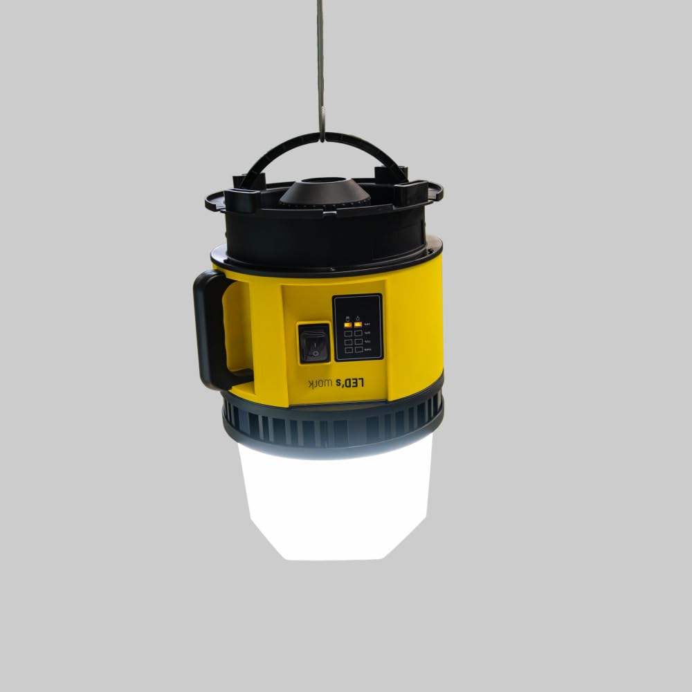 LED 18V Arbeitsleuchte für Elektrowerkzeuge 8400lm 5000K neutralweiß IP55