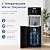 OSTBA Bottom Loading Water Cooler Dispenser for 3 & 5 Gallon Bottles, Hot, Cold & Room Water, LED Display, Child Safety Lock, Stainless Steel Tank Water Dispenserfor Home & Office
