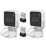 256GB Blink USB Flash Drive, with Outlet Mount Compatible with Blink Sync Module 2, Space-Saving Mount Bracket Holder for Blink Outdoor/Indoor Security System (Sync Module 2 is NOT Included),2Pack