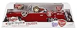 Bratz Rock Angelz 20 Yearz Special Edition Cruiser Car – Convertible Vehicle with Working Doors and Trunk, Lights, Seat Belts and Steering Wheel. Car fits 2 Fashion Dolls