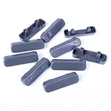 JCP 10 x Anthracite Grey Drainage Cover Caps Weep Hole for UPVC Windows