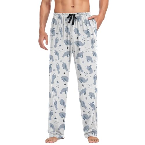 Men's Pajama Pants Vintage Camera Soft Lounge Sleepwear Pjs Bottoms with Pockets