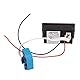 Hall Ampere Meter Strom, DC-Ampere Meter mit Hall-Sensor LED-Digital Anzeige 50A Hohe Genauigkeit Strom Messgerät für Fahrzeuge