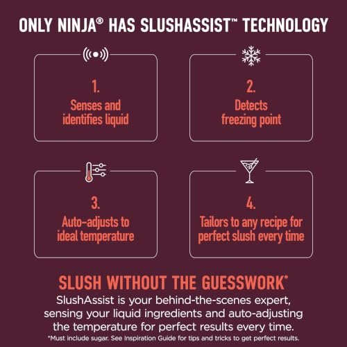 Image of Ninja SLUSHi Smart Frozen Drink Maker, SlushAisst Techonology, FS351BR