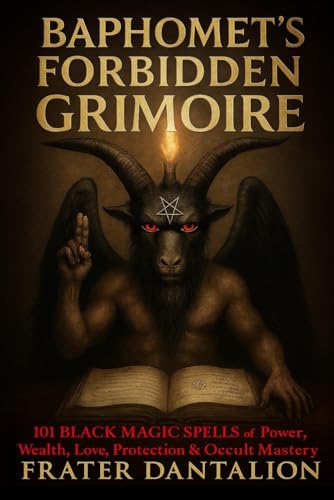 Baphomet’s Forbidden Grimoire: 101 Black Magic Spells of Power, Wealth, Love, Protection & Occult Mastery: Master the Secrets of Baphomet — Ancient ... Magick & Forbidden Rituals for Supreme Power.