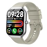Reloj Inteligente Hombre Mujer, Nueva Smartwatch 1,96’’ con Llamadas Bluetooth, Smart Watch Pulsómetro/Monitor de Sueño, 112 Modos Deportivos Reloj, Impermeable IP68 Pulsera Actividad para Android iOS