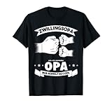 Herren Opa von Zwillingen Zwillingsopa Baby Party Twin T-Shirt