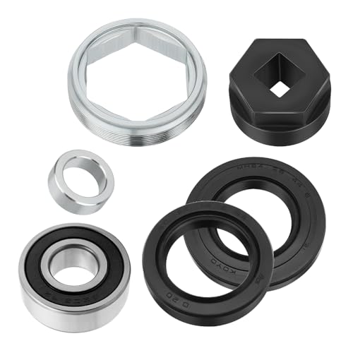 Mabutingti Lenkstamm Lager Dichtung Halter Mutter und Werkzeug Kit passend für Yama-ha Banshee Grizzly Raptor Big Bear Warrior Wolverine YFZ450 Kodiak Bruin Timberwolf 350 400 450 550 600 660 700