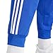 adidas Men's Essentials Warm-Up Tapered 3-Stripes Track Pants, Semi Lucid Blue/White