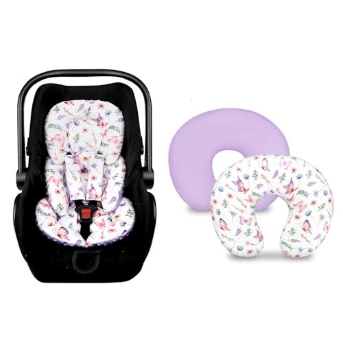 Set Pea Pod Apoyacabezas Coche y Fundas Almohada Lactancia miniatura 1