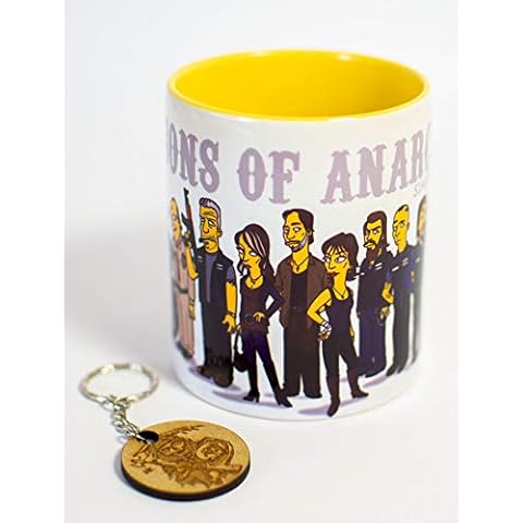 Mugs - Simpsonized - Sons of Anarchy Cover