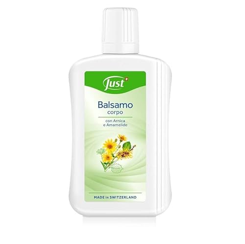 Just Balsamo Corpo con Arnica e Amamelide, Crema Idratante Svizzera