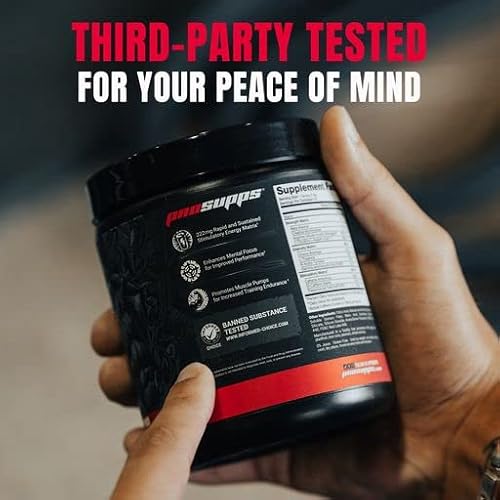 Prosupps Mr. Hyde Signature Pre Workout With Creatine, Beta Alanine, Teacrine And Caffeine For Sustained Energy, Focus And Pumps - Pre-Workout Energy Drink For Men And Women (Blue Razz, 30 Servings) #TOP7