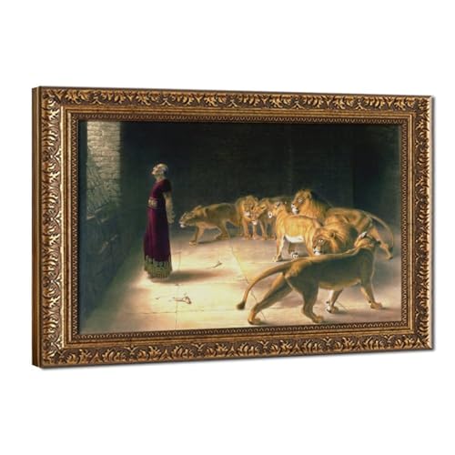 Toile Daniel Answer to The King Briton Riviere pour habiller un mur vide