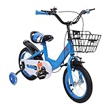 Fafeims Linda Fahrrad für 12 -Zoll - Leichte Eisenkonstruktion Verstellbare Lenker für Im Alter...