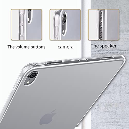 KNEKT Crystal Clear Soft Shell Case for iPad 11th Generation (A16) 11" (2025) & 10th Generation 10.9" (2022) - Image 4