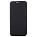 Produktbild CASEZA iPhone XS Flip Case/iPhone X Hülle Schwarz Dublin Ultra Schlankes PU Ledertasche Lederhülle für das Original iPhone XS/X / 10S / 10 - Edles Kunstleder Cover mit Magnetverschluss