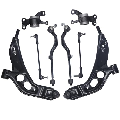 Ironants Front Control Arm Compatible with 2016-2020 BMW X1 X2 2016-2020 Mini Cooper Clubman Suspension Kit Ball Joint Bushing Sway Bar Stabilizer Link Tie Rod Assembly 31126871301 31126871302