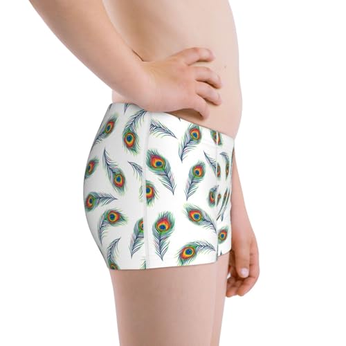 Boys' Cotton Boxer Brief Soft Underwear-Colorful Grass2