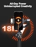 hohem iSteady M6 kit Gimbal Stabilizer for Smartphones, AI Tracker w/CCT/RGB Fill Light, Upgraded 3-Axis Phone Gimbal,Gimbal for iPhone 16,15,14 Pro Max &Android, Phone Gimbal for Youtube Vlog TikTok - Image 7