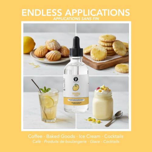 Image of Dolce Flav Yuzu Extract & Flavoring, for Drinks, Cocktails, 2oz
