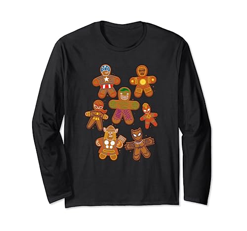 T-shirt Avengers Noël manches longues l'alternative légère au pull de Noël qui gratte