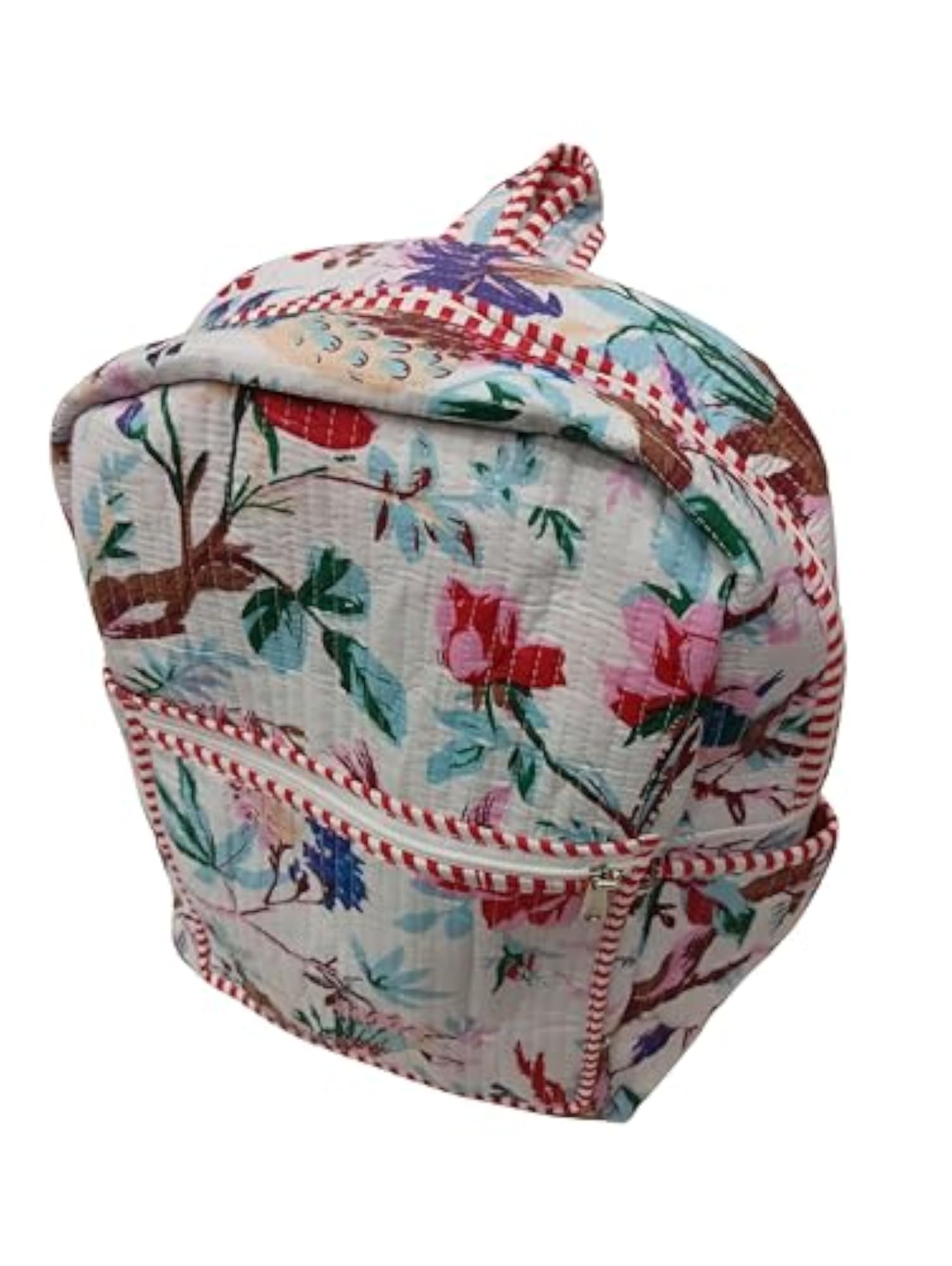 Cotton Quilted Unisex Backpack