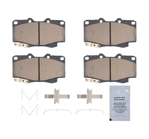 Image of HUSCH D799 Front Ceramic Brake Pads Kit Fit For Toyota Tacoma 2000-2002