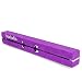 Matladin Gymnastics Balance Beam - 7 Ft Folding Wood Core Beam with Carrying Bag, for Toddlers Kids Home Practice Use | Low & Safe on Floor to Build Motor Skills, Develop Confidence & Stability,Purple