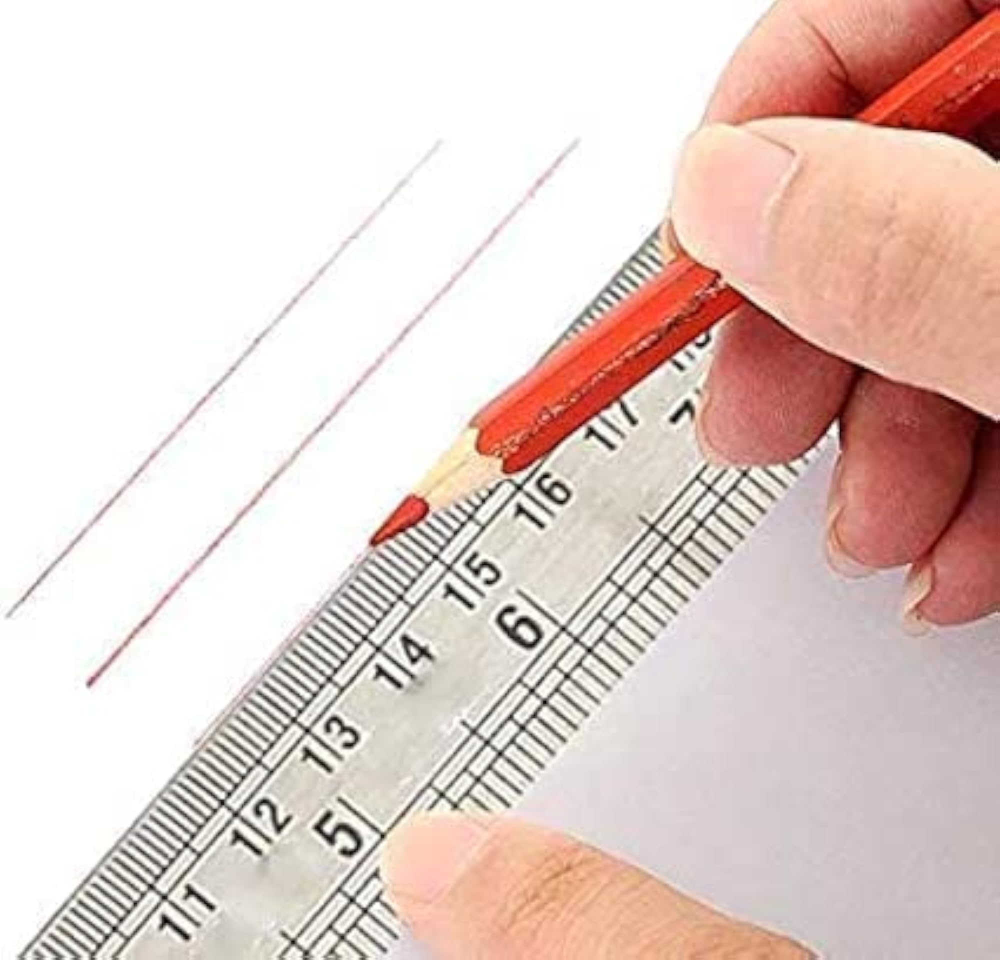 Stainless Steel Scale/Ruler, 1 Foot (30 cm)