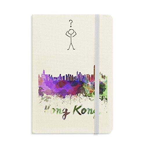 Carnet A5 aquarelle Hong Kong : fini le papier qui gonde pendant vos voyages