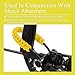 Archery Bow Wrist Sling, 550 Paracord Strap for Compound Bow & Recurve (Yellow)