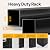 VIVOHOME Heavy Duty 8 ft 1/2 Cord Firewood Rack Outdoor with Cover Combo Set with 8ft Waterproof Log Rack Cover