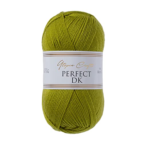 Utopia Crafts DK Double Knitting Yarn 100g (Olive Oil)