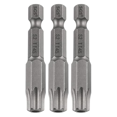 Puntas Torx de seguridad TT45 magnéticas y a prueba de manipulaciones de 50mm 2