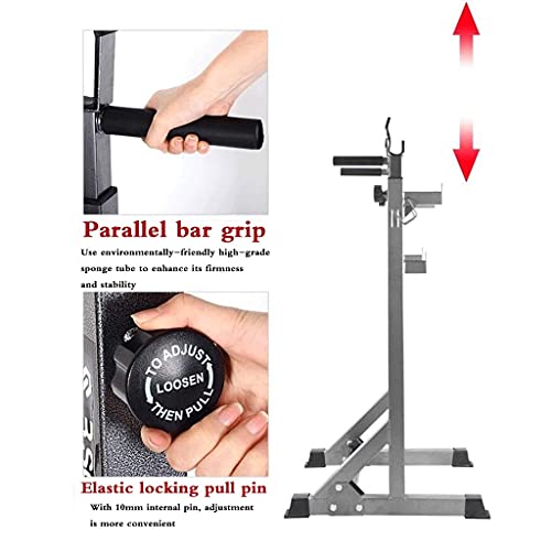 Fbite Parallel Bar Squat Rack Multifunctional Squat Rack Home Fitness Machine Bench Press Squat Barbell Rack Strength Training Squat Rack #TOP4