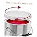 PRETYZOOM Abs Paint Bucket Lid Replacement with Spout Container Cover for Precise Pouring Leak Resistant Seal for Industrial and Personal Use