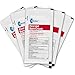 Globe First Aid Burn Cream 0.9g Packets, (10 Packets) Advanced First Aid Cream for Temporary Relief of Minor Burns, Cuts, and Scrapes (10 Packets)