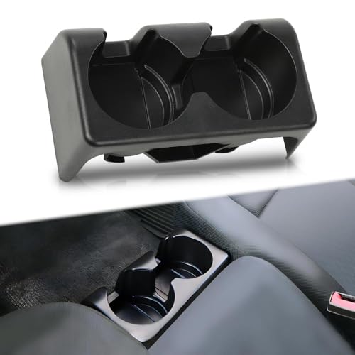 Portavasos para consola Chevy Colorado 2004-2012 negro miniatura 2
