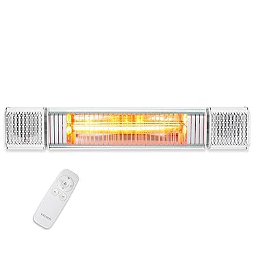 Vasner Appino Beatzz Bluetooth Infrarot-Heizstrahler mit Musik Box 2000 W