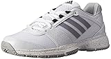 adidas Performance Women's Barricade Team 3 W Tennis Shoe, FTWR White/Black 1/Silver, 5 M US