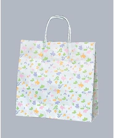 福助工業 紙手提げ袋 ラッピーバッグ No.3 花ふぶき 1ケース 50個&times;6セット入 00754276