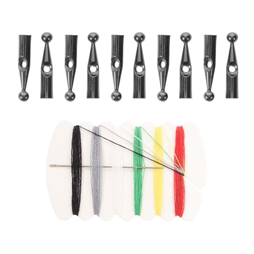 SOLUSTRE 10 Stück Teiliges Regenschirm Ersatzteile Metall Faltschirm Endkappen Tropfenreduzierend Strapazierfähig Silberner Schirmknochen Schutz Für Büro Und Zuhause